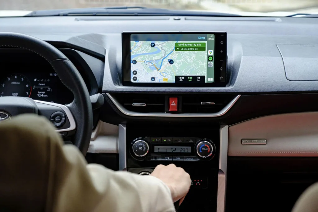 Ảnh màn hình giải trí Toyota Veloz Cross Thăng Long Cầu Giấy Hà Nội