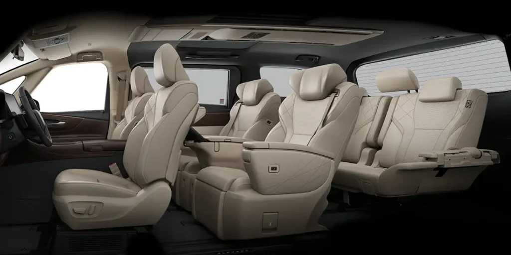 ảnh nội thất Toyota Alphard Hybrid Thăng Long Cầu Giấy Hà Nội